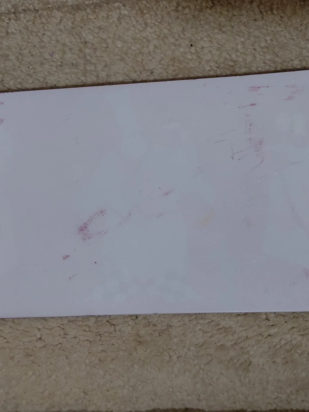 Red Decorative Chef Glass Cutting Board.